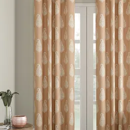 Soumya Beige Set of Single Door Curtain-picture-29