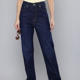 Levis Women Straight Fit High-Rise Light Fade Stretchable Jeans-picture-43