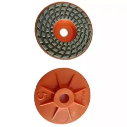 Oriental 100 mm (4 Inch) 1500 Grit Diamond Polishing Pad Assorted (Pack of 10 Pcs)-image-0