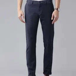 Blackberrys Men Textured B95 Fit Chinos Trousers-picture-17