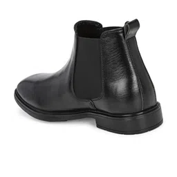 KASTAVA Men Platform Heeled Round Toe Chelsea Boots image 4