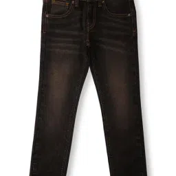 Pepe Jeans Kids Dark Khaki Solid Jeans-picture-38