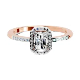 Sparkles Lab Grown Diamond 14k (585) Rose Gold Ring for Women-picture-37