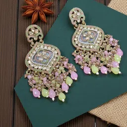 MEIRA JEWELLERY Geometric Drop Earrings-image-15