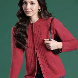 Cayman Women Woollen Cardigan-image-72