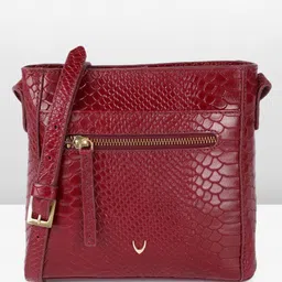 Hidesign Gaelle Animal Printed Textured Shoulder Bag-picture-51