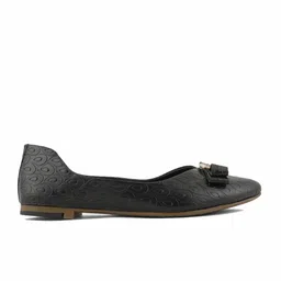 Cogner Women Textured Mules Flats image 3