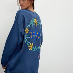 JC Mode Women Floral Embroidered Round Neck Sweatshirt-picture-18