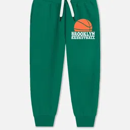 HERE&NOW Boys Printed T-shirt With Track Pant image 3