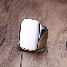 The Roadster Lifestyle Co Men Rhodium Plated Finger Ring-picture-17