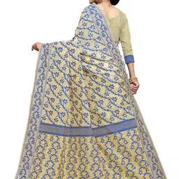 jayant creation Multicoloured Silk Cotton Jamdani Sarees-picture-31