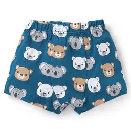 Babyhug 100% Cotton Knit Koala Printed Trunk Pack of 3 - Multicolour image 4