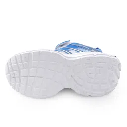 Pine Kids Sneaker with Lace up & Velcro Closure - Blue image 5