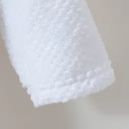 Kookie Kids Full Sleeves Solid Colour Text Embroidered HoodedFooted Front Open Romper - White image 5