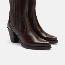 The Roadster Life Co. Women Pointed Toe Block Heel Boots-picture-21