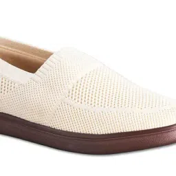 Neemans Men's Off White Ease Slip On Walking Shoes image 5