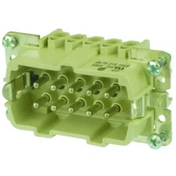 WIELAND ELECTRIC RECTANGULAR INSERT, PLUG, 10+PE POSITION, 2ROW, SCREW, 70.310.1040.0-picture-10