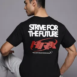 HRX by Hrithik Roshan Typography Printed Lifestyle T-shirt-picture-21
