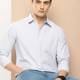 encore by INVICTUS Self Checked Casual Shirt-image-0