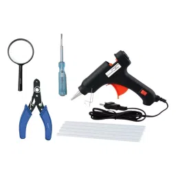 Fadman Standard Temperature 20 W Glue Gun with 5 Sticks Combo Kit Multicolor, GGS5KQI (5 Pcs Tool)-picture-38