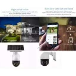 Generic Solar Power 4G Wifi FHD PTZ Camera image 4