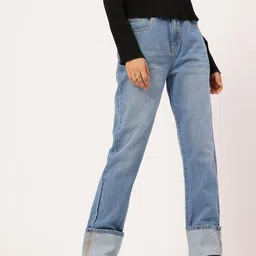 DressBerry Women Casual Comfort Straight Fit Jeans-image-66