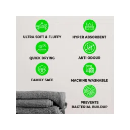 the better HOME Bamboo Bath Towel- Grey (M) image 3