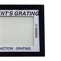 SSU 15 x 15 x 15 cm Educational Diffraction Grating image 3