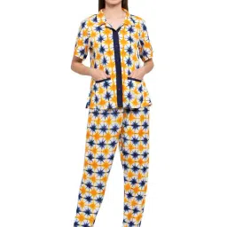 PATRORNA Multicolor Printed Shirt With Pyjamas-picture-15