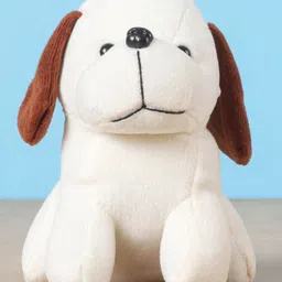 Playtoons Puppy Soft Toy Grey White - Height 15 cm-image-13