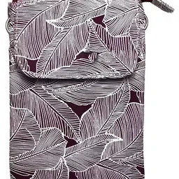 MOMISY Content generated Canvas Mobile Bag Cellphone Sling Card Holder Wallet Handbag, Crossbody Multi-function Shoulder Bag - Claret-picture-19