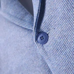 Pine Kids Knit Full Sleeves Solid Color Blazer - Light Blue image 4