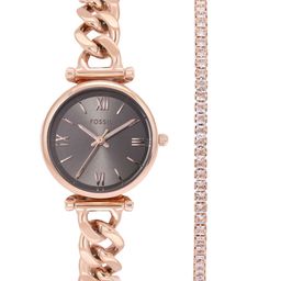 Fossil CarlieWomen Watch And Bracelete Gift Set ES5378SET-picture-5