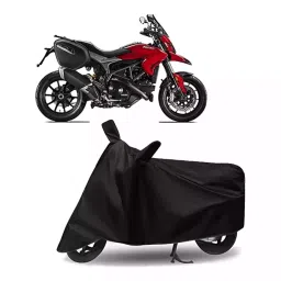 Auto Pearl Bike Cover for Ducati Hyperstrada (Black)-picture-24
