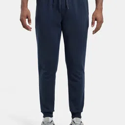Jockey Men Charcoal Grey Solid Slim Fit Track Pants-picture-27