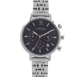 French Connection Women Patterned Dial & Stainless Steel Analogue Chronograph Watch-picture-29