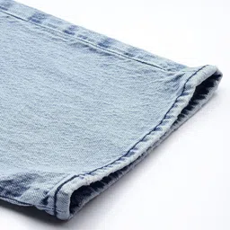 Levis Men 555 Relaxed Fit Highly Distressed Light Fade Stretchable Jeans image 3