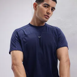 HRX by Hrithik Roshan Solid Cut & Sew Rapid Dry Training T-shirt-picture-35