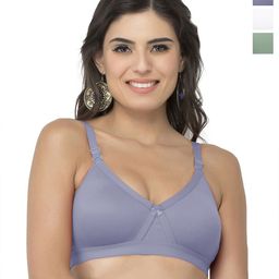 College Girl cg1304 Women Pack Of 3 Full Coverage Lightly Padded Bra-picture-31