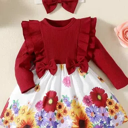 YK Colourblocked A-Line Dress-picture-25