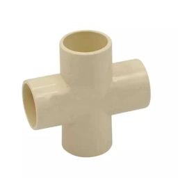 APL Apollo 19.05 mm (3/4 Inch) CPVC Plain Fitting Cross Tee, CMN02140W-picture-9