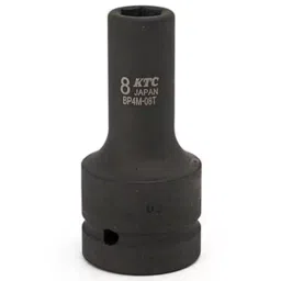 Ktc Semi-Deep Impact Socket 75 mm OL 12.7 mm Sq. Drive, BP4M-28T-picture-17