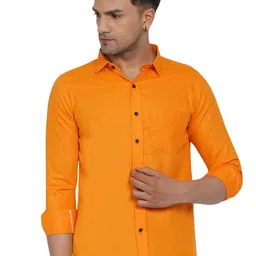 VEERA PARIDHAAN Men Opaque Printed Casual Shirt-image-59
