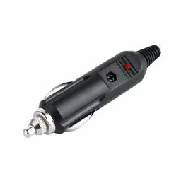 QBM 12-24V Car Cigarette Lighter Power Male Socket Plug (Pack of 1) image 1