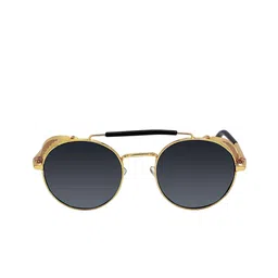 SPADEACES Unisex Round Sunglasses With UV Protected Lens image 2