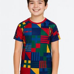 dostitch Boys Printed Dri-FIT Sports Jersey T-shirt-picture-12