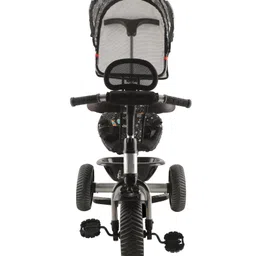 JoyRide Orion Tricycle Deluxe Edition Trike - Tricycle with Canopy for Kids Boys & Girls Age Group 2 to 5 Years Tricycle-Silver & Black image 2