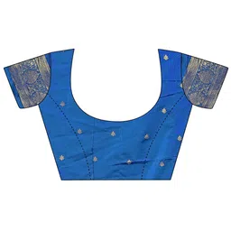 Mitera Woven Design Zari Silk Blend Saree image 3