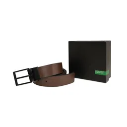 United Colors of Benetton Men Leather Reversible Belt-picture-16