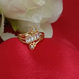 NIPSTec Stone-Studded Adjustable Finger Ring image 3